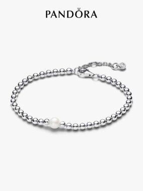 Pandora Treated Freshwater Cultured Pearl & Beads Bracelet